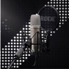 Rode Πυκνωτικό Μικρόφωνο με Καλώδιο XLR σε USB NT1 5th Generation Τοποθέτηση Shock Mounted/Clip On Φωνής σε Ασημί Χρώμα (NT1GEN5)