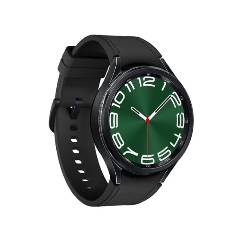 Samsung Galaxy Watch6 Classic Bluetooth Stainless Steel 47mm Αδιάβροχο με Παλμογράφο (Μαύρο) (SM-R960NZKADBT)
