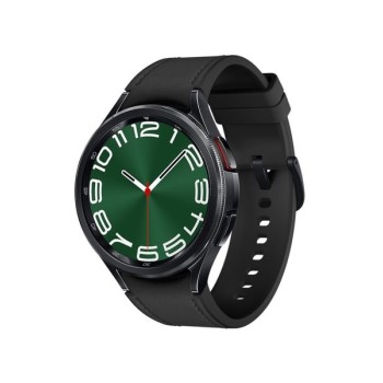 Samsung Galaxy Watch6 Classic Bluetooth Stainless Steel 47mm Αδιάβροχο με Παλμογράφο (Μαύρο) (SM-R960NZKADBT)