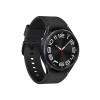 Samsung Galaxy Watch6 Classic LTE Stainless Steel 43mm Αδιάβροχο με Παλμογράφο (Μαύρο) (SM-R955FZKAEUE)
