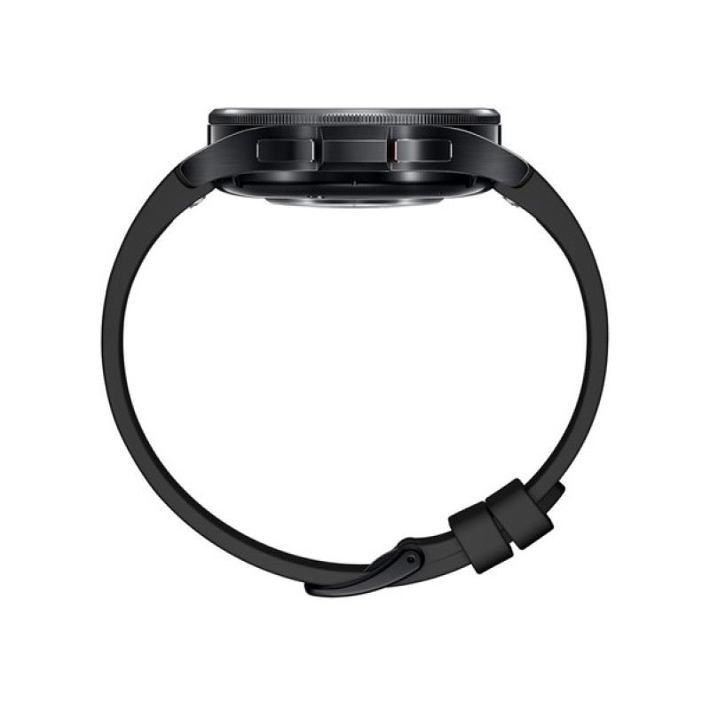 Samsung Galaxy Watch6 Classic LTE Stainless Steel 43mm Αδιάβροχο με Παλμογράφο (Μαύρο) (SM-R955FZKAEUE)