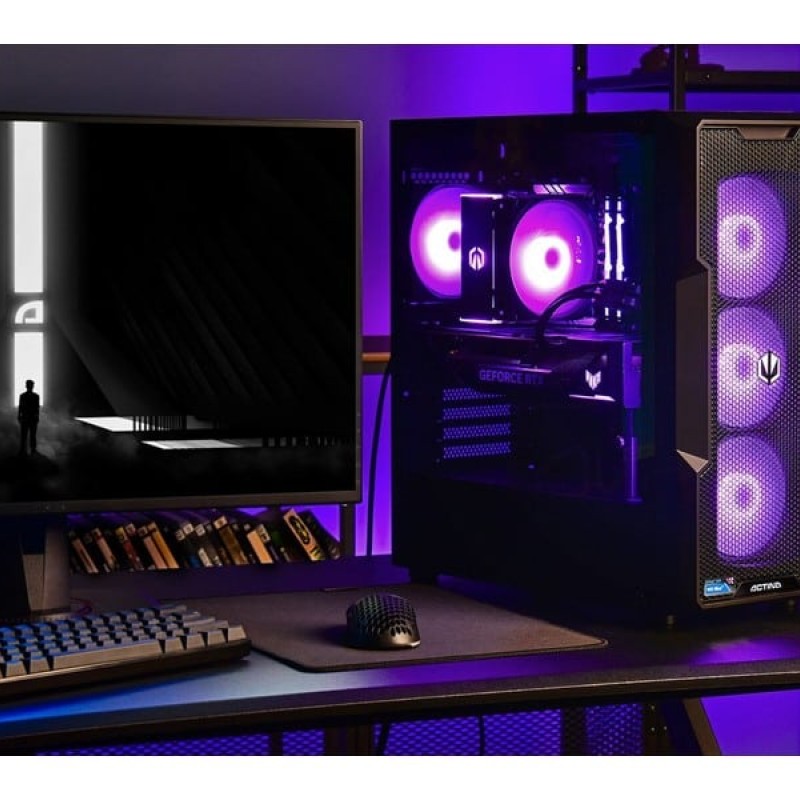 Actina 5901443222133 Gaming Desktop PC (Ryzen 5-5600/16GB DDR4/1TB SSD/GeForce RTX 3060/No OS)