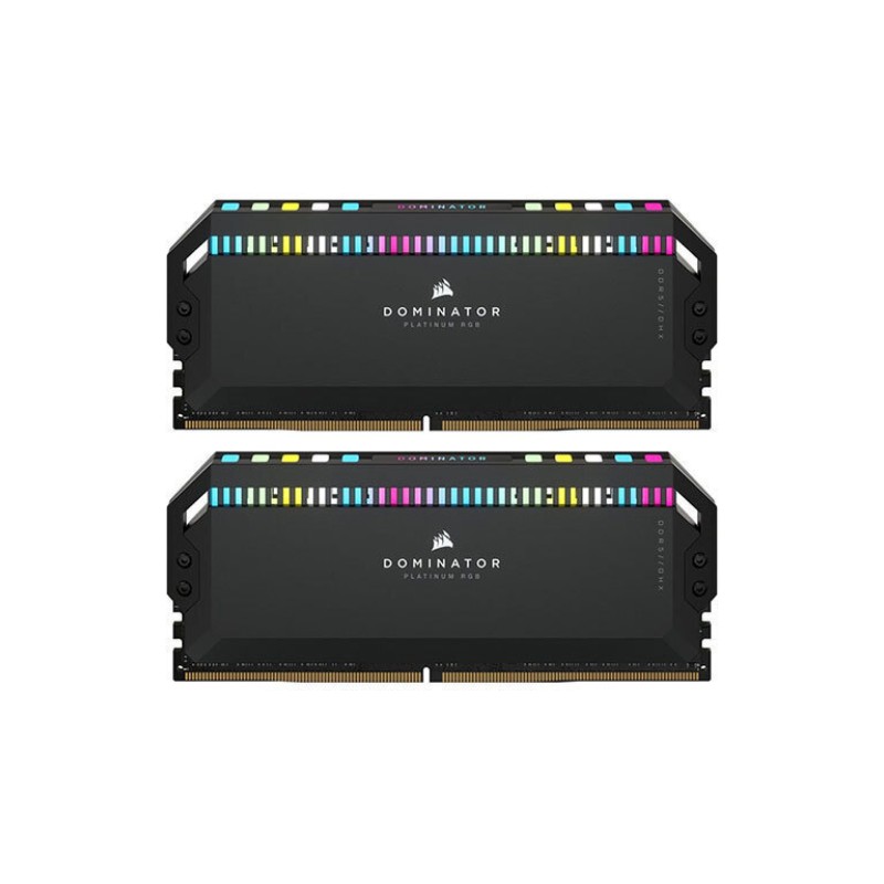 Corsair Dominator Platinum RGB 64GB DDR5 RAM με 2 Modules (2x32GB) και Ταχύτητα 6000 για Desktop  (CMT64GX5M2B6000C30)