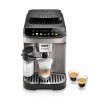 Delonghi Magnifica Evo Πλήρως Αυτόματη Μηχανή Espresso 1450W Πίεσης 15bar για Cappuccino με Μύλο Άλεσης Ασημί (ECAM 290.81.TB)