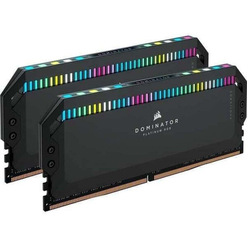 Corsair Dominator Platinum RGB 64GB DDR5 RAM με 2 Modules (2x32GB) και Ταχύτητα 6000 για Desktop  (CMT64GX5M2B6000C30)