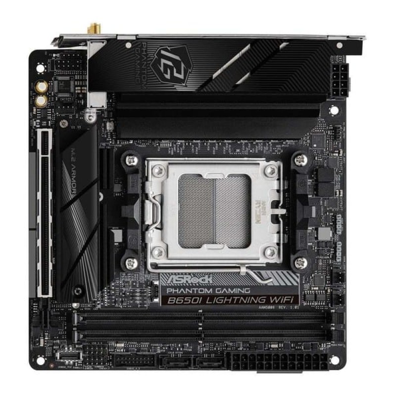 ASRock B650I Lightning WiFi Motherboard Mini ITX με AMD AM5 Socket (B650I LIGHTNING WIFI)