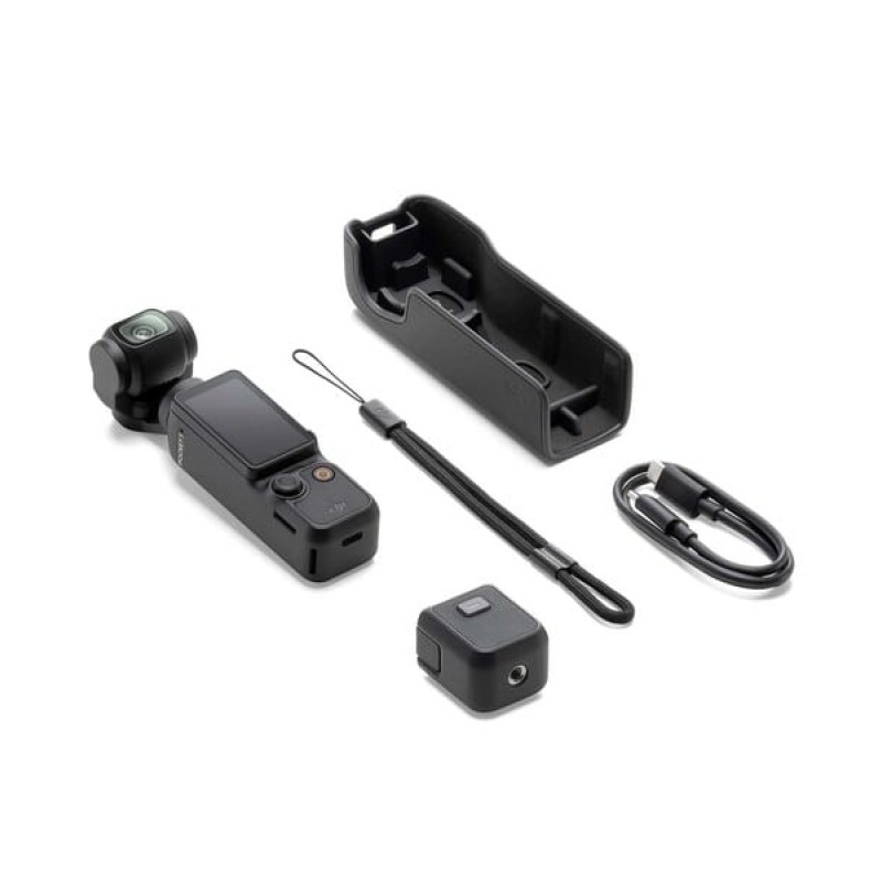DJI Osmo Pocket 3 Creator Combo Action Camera 4K Ultra HD Μαύρη με Οθόνη 2'' (CP.OS.00000302.01)