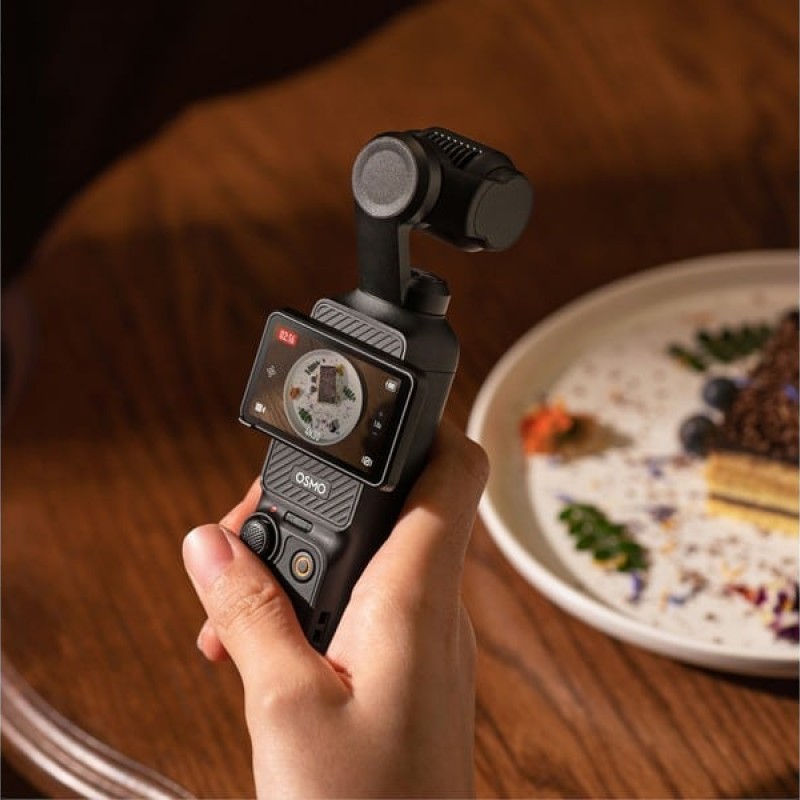 DJI Osmo Pocket 3 Creator Combo Action Camera 4K Ultra HD Μαύρη με Οθόνη 2'' (CP.OS.00000302.01)