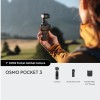 DJI Osmo Pocket 3 Creator Combo Action Camera 4K Ultra HD Μαύρη με Οθόνη 2'' (CP.OS.00000302.01)