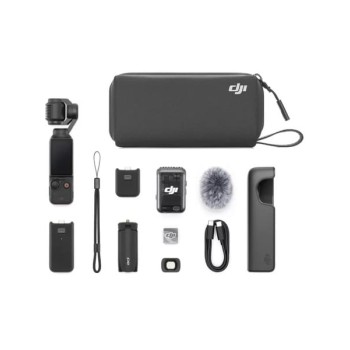 DJI Osmo Pocket 3 Creator Combo Action Camera 4K Ultra HD Μαύρη με Οθόνη 2'' (CP.OS.00000302.01)