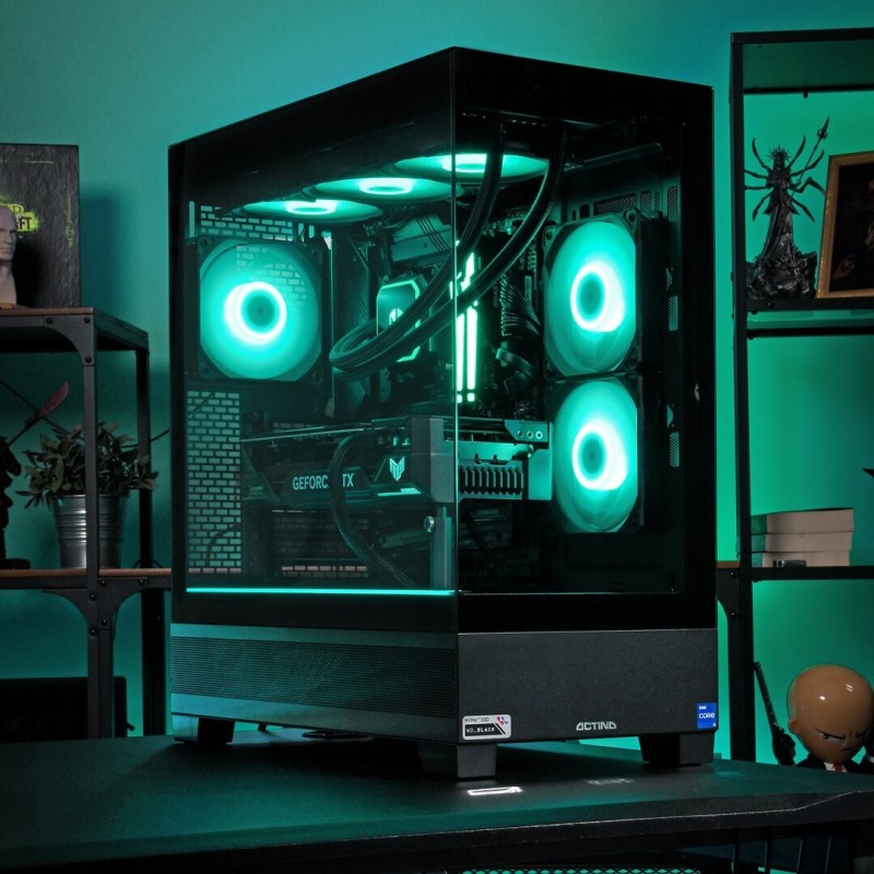 Actina Gaming Desktop PC (i7-14700KF/32GB DDR5/1TB SSD/GeForce RTX 4090/No OS)  (KOMACNGIP0028)