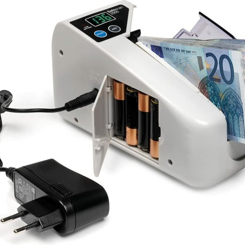 Safescan Καταμετρητής Χαρτονομισμάτων 2000 Banknote Counting Machine (SAFESCAN 2000)