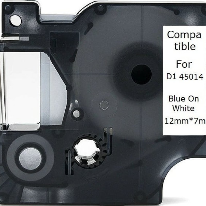 Dymo 45014 Ταινία Ετικετογράφου 7m x 12mm S0720540 σε Λευκό Χρώμα (S0720540)