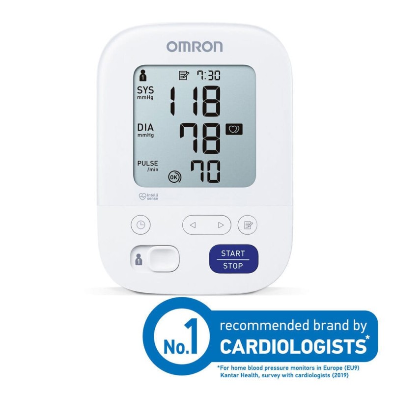 Omron M3 Ψηφιακό Πιεσόμετρο Μπράτσου με ανίχνευση Αρρυθμίας HEM-7155-E