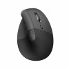 Logitech Lift Vertical Ασύρματο Bluetooth Ποντίκι Μαύρο