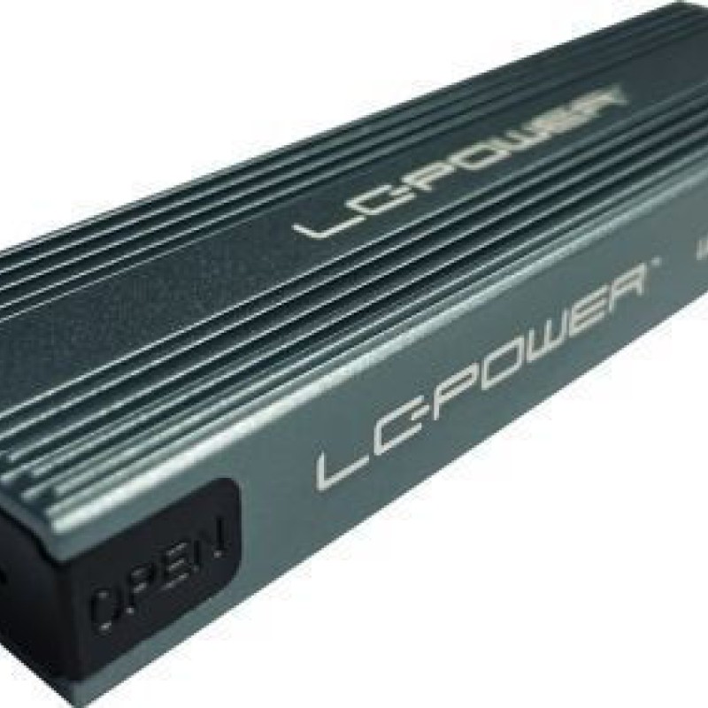 LC-Power Θήκη για Σκληρό Δίσκο M.2 SATA III / PCI Express NVME με σύνδεση USB 3.1 (LC-M2-C-MULTI-3)