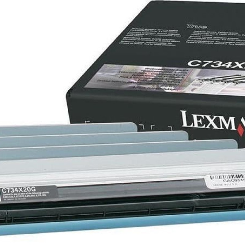 Lexmark C734X24G Multipack Drum Laser Εκτυπωτή Μαύρο/Κίτρινο/Κυανό/Ματζέντα Return Program 4τμχ