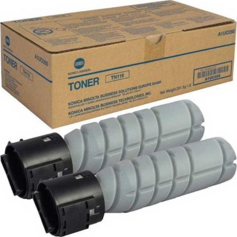 Konica Minolta TN-116 Multipack Toner Laser Εκτυπωτή Μαύρο 2τμχ (A1UC050)