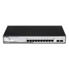 D-Link DGS-1210-10P/E Managed L2 PoE Switch με 10 Θύρες Gigabit (1Gbps) Ethernet και 2 SFP Θύρες