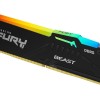 Kingston Fury Beast RGB 8GB DDR5 RAM με Ταχύτητα 6000 για Desktop (KF560C36BBEA-8) (KF560C36BBEA-8)