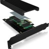 Icy Box M.2 PCIe Gen 4.0x4 To PCIe Gen 4.0x4 With Heat Sink Μαύρο (IB-PCI208-HS)