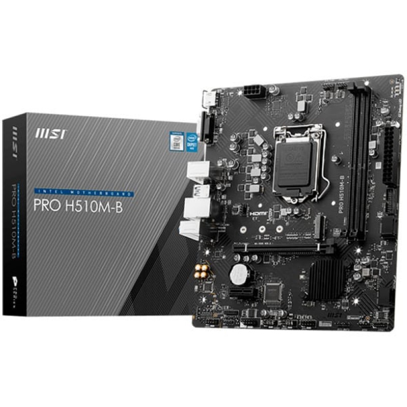 MSI Pro H510M-B Motherboard Micro ATX με Intel 1200 Socket