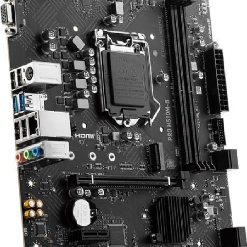 MSI Pro H510M-B Motherboard Micro ATX με Intel 1200 Socket