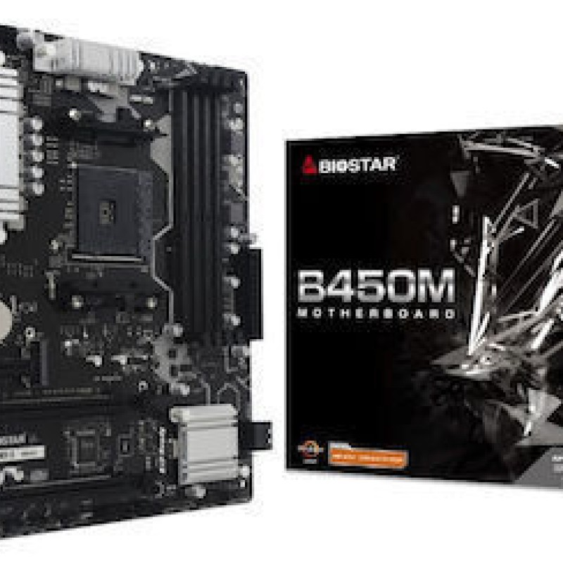 Biostar B450MX-S v6.0 Motherboard Micro ATX με AMD AM4 Socket