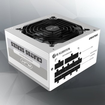 Raijintek Cratos 850W Λευκό Τροφοδοτικό Υπολογιστή Full Modular 80 Plus Gold