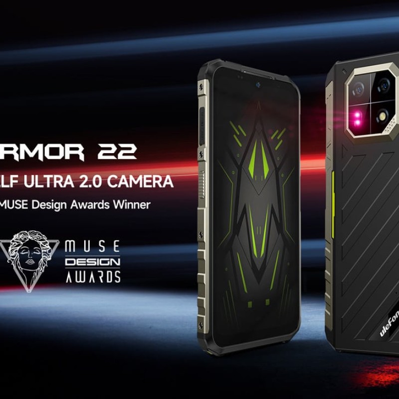 Ulefone Armor 22 Dual SIM (8GB/128GB) Ανθεκτικό Smartphone Μαύρο