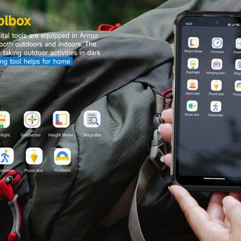 Ulefone Armor 22 Dual SIM (8GB/128GB) Ανθεκτικό Smartphone Μαύρο
