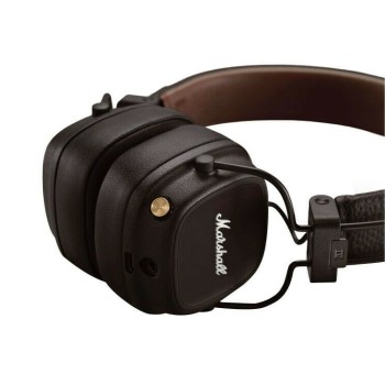 Marshall Major IV Ασύρματα/Ενσύρματα On Ear Ακουστικά με 80 ώρες Λειτουργίας και Quick Charge Καφέ (1006127)