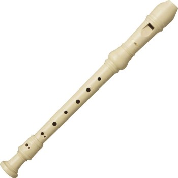 Yamaha Soprano Πλαστική Φλογέρα YRS-24B Μπαρόκ Λευκή