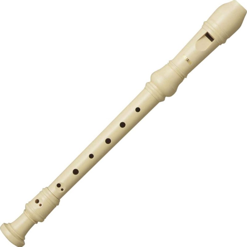 Yamaha Soprano Πλαστική Φλογέρα YRS-24B Μπαρόκ Λευκή