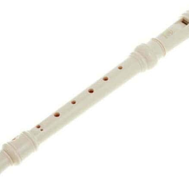Yamaha Soprano Πλαστική Φλογέρα YRS-24B Μπαρόκ Λευκή