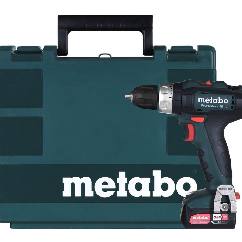 Metabo Powermaxx Sb 12 Δραπανοκατσάβιδο Μπαταρίας (347180)