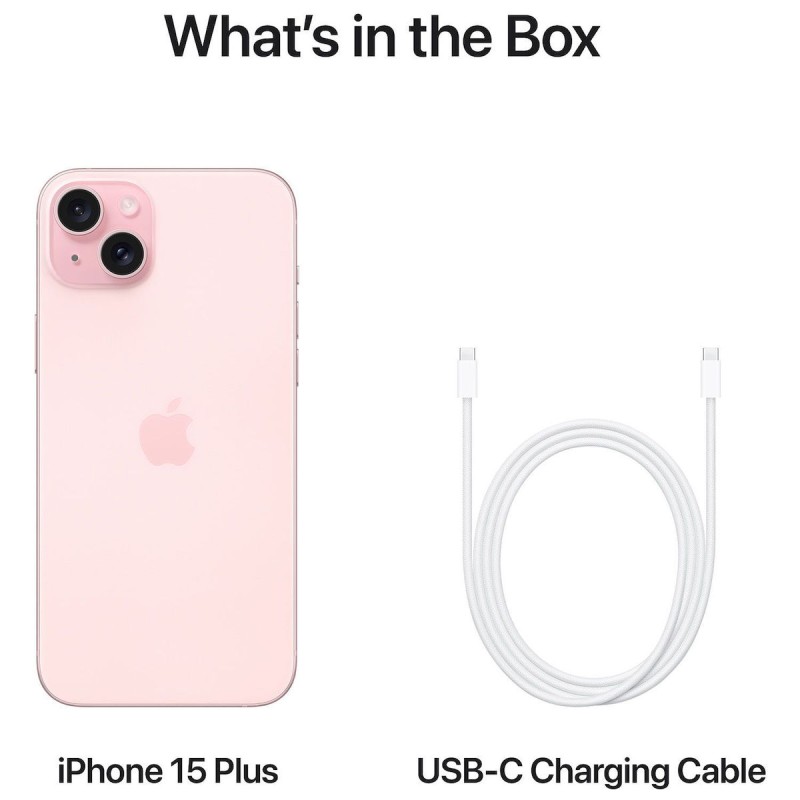 Apple iPhone 15 Plus 5G (6GB/128GB) Ροζ 