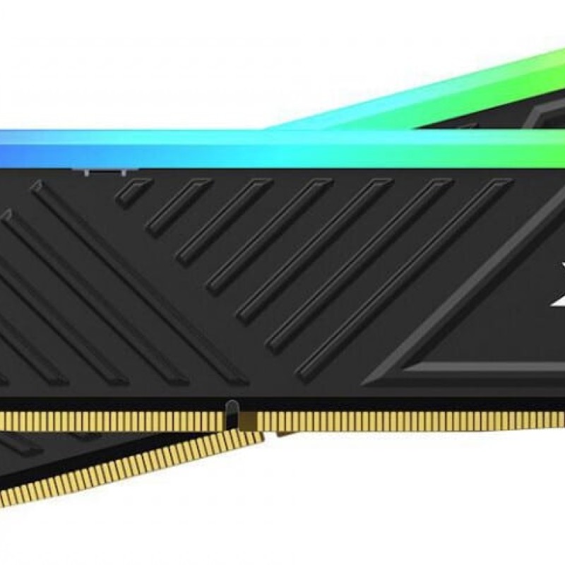 Adata Spectrix D35G RGB 16GB DDR4 RAM με 2 Modules (2x8GB) και Ταχύτητα 3200 για Desktop (AX4U32008G16A-DTBKD35G)
