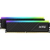 Adata Spectrix D35G RGB 16GB DDR4 RAM με 2 Modules (2x8GB) και Ταχύτητα 3200 για Desktop (AX4U32008G16A-DTBKD35G)