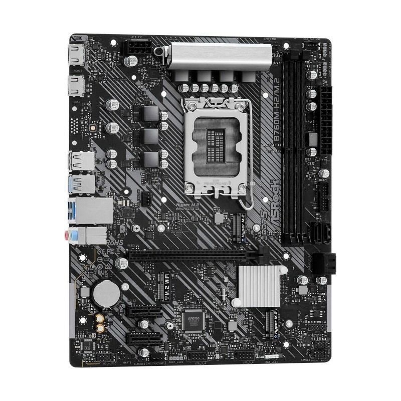 ASRock B760M-H2/M.2 Motherboard Micro ATX με Intel 1700 Socket