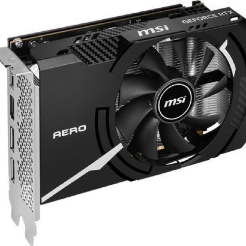 MSI GeForce RTX 4060 8GB GDDR6 Aero ITX OC Κάρτα Γραφικών (V812-012R)