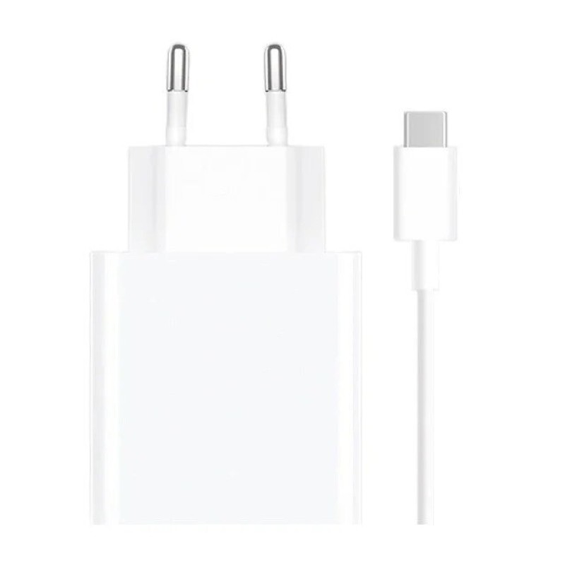 Xiaomi Φορτιστής με Θύρα USB-A και Καλώδιο USB-C 120W Λευκός (BHR4940)