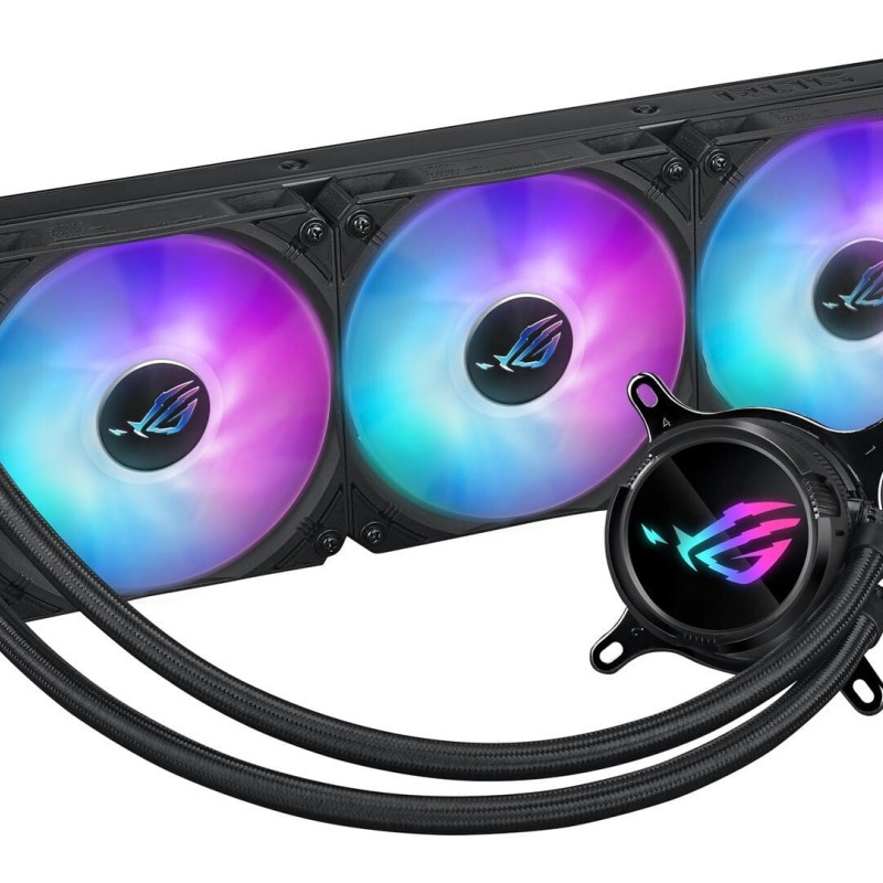 Asus ROG Strix LC III 360 ARGB Υδρόψυξη Επεξεργαστή Τριπλού Ανεμιστήρα 120mm για Socket AM4/AM5/1700/1200 (90RC00T1-M0UAY0)