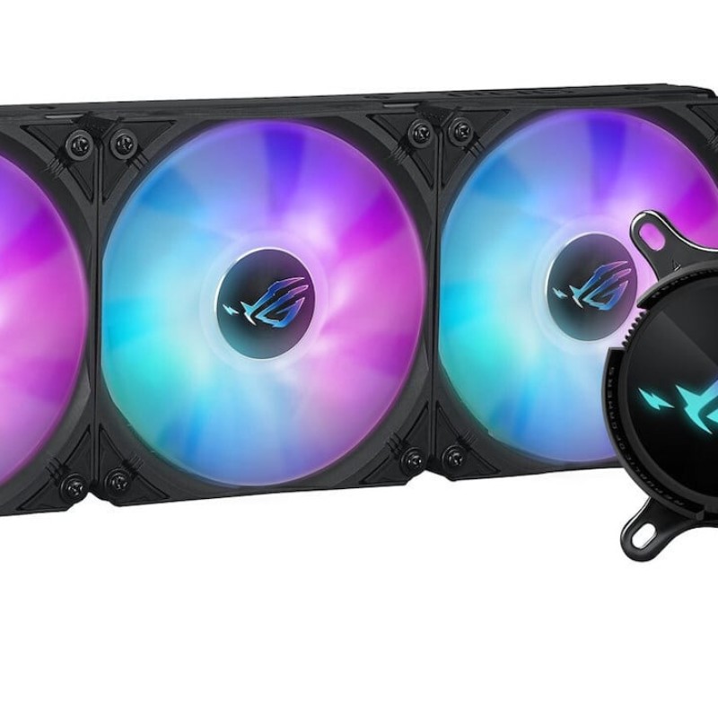 Asus ROG Strix LC III 360 ARGB Υδρόψυξη Επεξεργαστή Τριπλού Ανεμιστήρα 120mm για Socket AM4/AM5/1700/1200 (90RC00T1-M0UAY0)