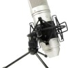 Tascam Πυκνωτικό Μικρόφωνο XLR TM-80 Τοποθέτηση Shock Mounted/Clip On Φωνής σε Χρυσό Χρώμα
