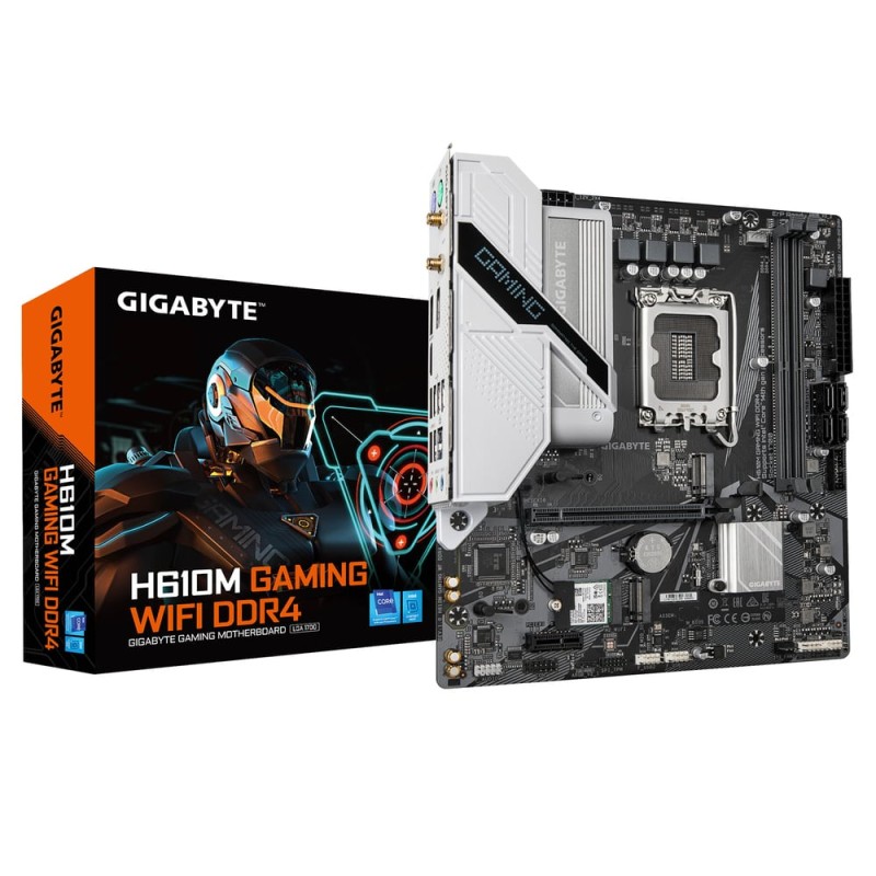 Gigabyte H610M Gaming WIFI DDR4 rev. 1.0 Motherboard ATX με Intel 1700 Socket (H610M GAMING WF DDR4)