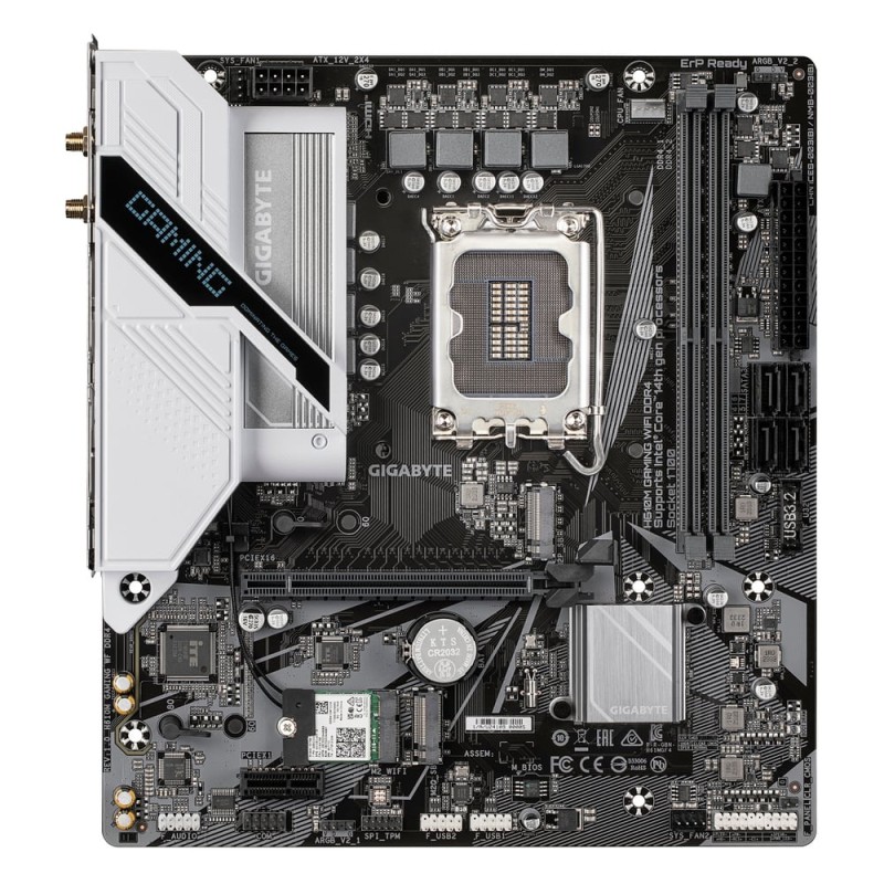 Gigabyte H610M Gaming WIFI DDR4 rev. 1.0 Motherboard ATX με Intel 1700 Socket (H610M GAMING WF DDR4)