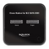 DeLock Docking Station για 2 Σκληρούς Δίσκους SATA M.2(2230)" / M.2(2242)" / M.2(2260)" / M.2(2280)" με σύνδεση USB-C (64178)