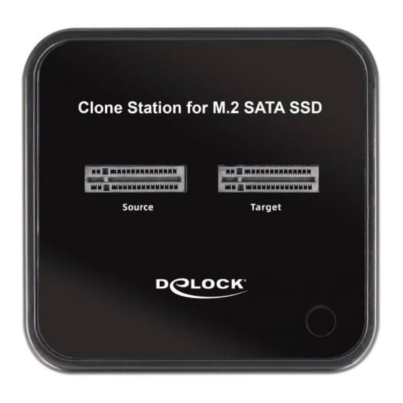 DeLock Docking Station για 2 Σκληρούς Δίσκους SATA M.2(2230)" / M.2(2242)" / M.2(2260)" / M.2(2280)" με σύνδεση USB-C (64178)