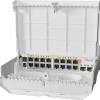 MikroTik netPower 16P Managed L2 PoE+ Switch με 18 Θύρες Gigabit (1Gbps) Ethernet και 2 SFP Θύρες (CRS318-16P-2S+OUT)